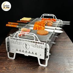 Portable Food Fusion BBQ GRILL Model- G2 (Advance Payment Needed)