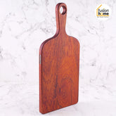 Food Fusion WeCut Cutting Board - Solid Muhagney Wood