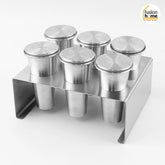 Kulfi Molds And Stainless Steel Stand
