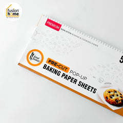 Food Fusion Pre Cut Pop-up Baking Paper Sheets