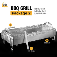 Portable Food Fusion BBQ GRILL Model- G2 (Advance Payment Needed)