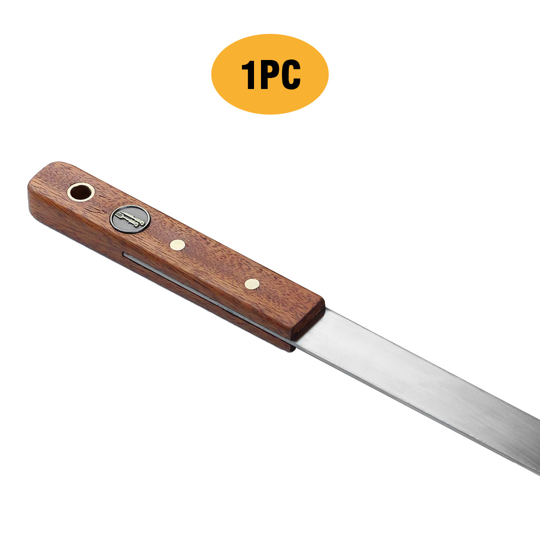 Stainless Steel BBQ Skewers with Stylish Wooden Handel - Food Fusion Branded