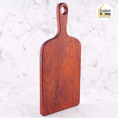 Food Fusion WeCut Cutting Board - Solid Muhagney Wood
