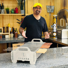 Portable Food Fusion BBQ GRILL (Advance Payment Needed)