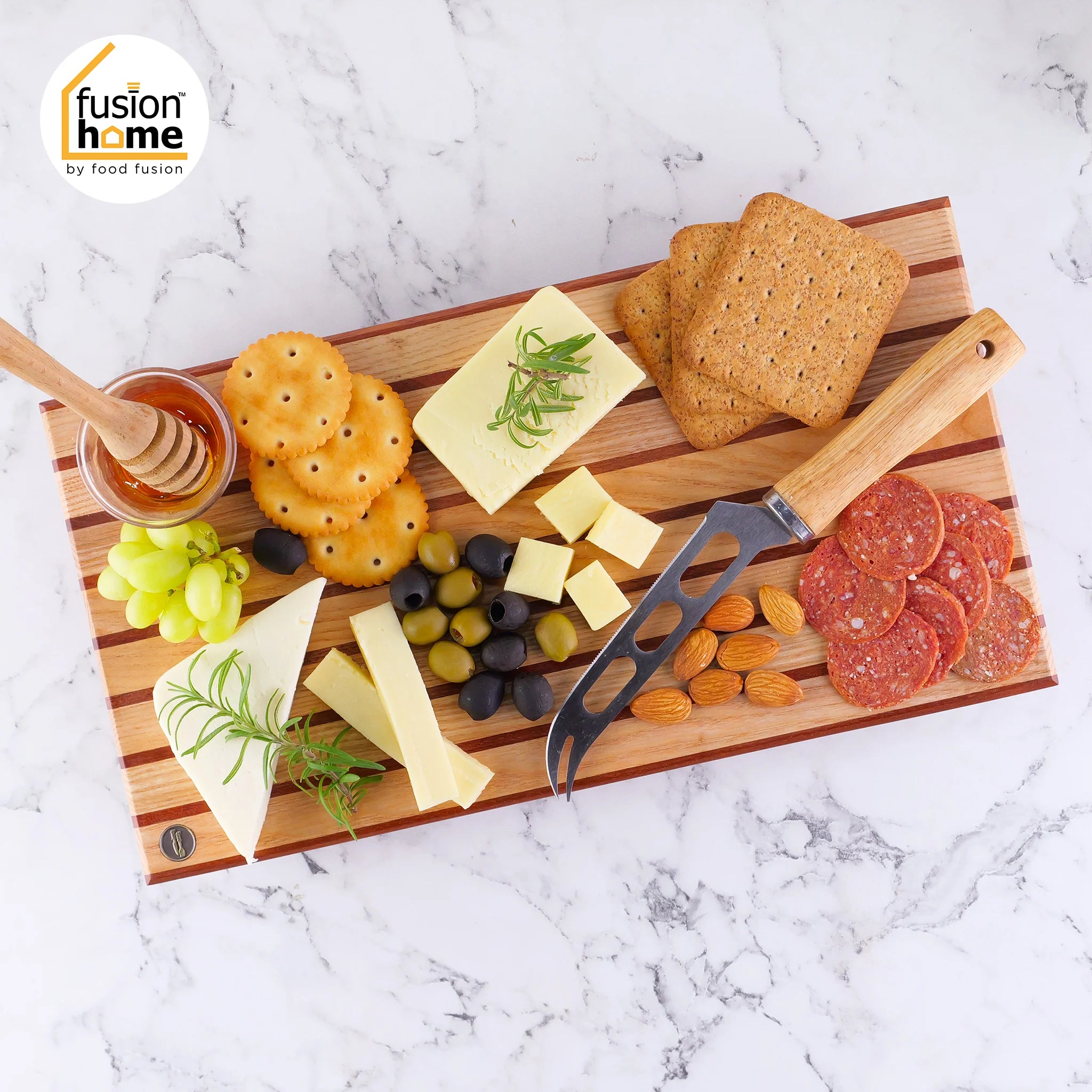 Wooden Cheese Board Fusion Series