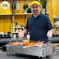 Portable Food Fusion BBQ GRILL Model- G2 (Advance Payment Needed)
