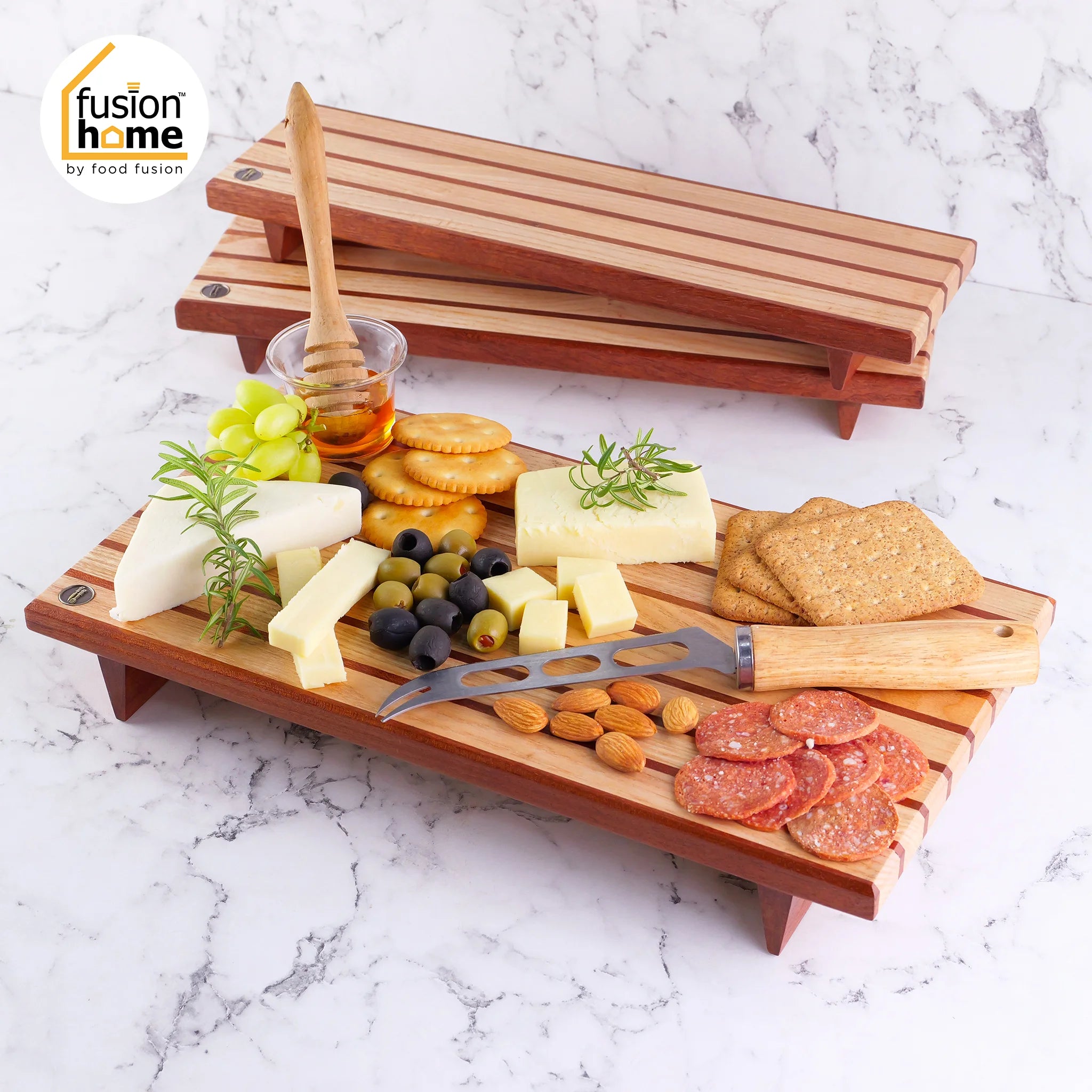 Wooden Cheese Board Fusion Series