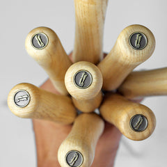 Stainless Steel BBQ Skewers with Wooden Handle