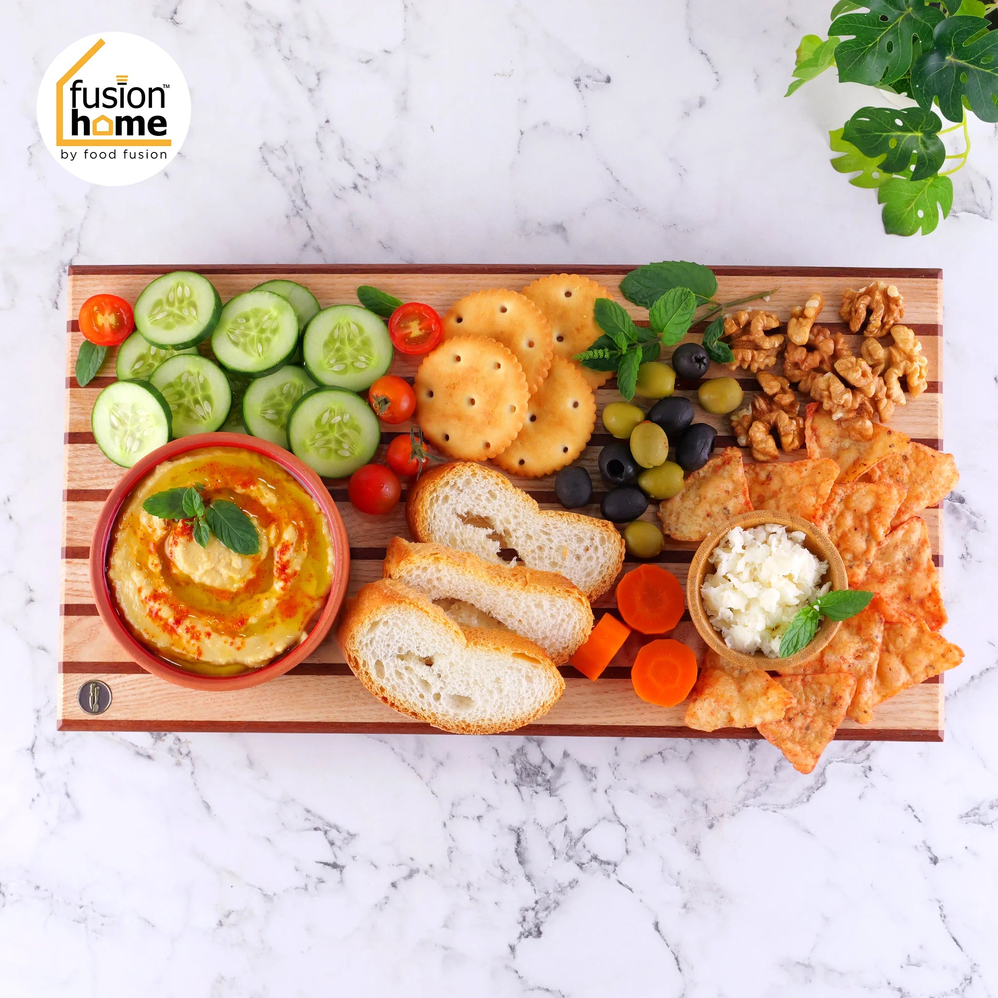 Wooden Cheese Board Fusion Series