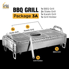 Portable Food Fusion BBQ GRILL Model- G2 (Advance Payment Needed)
