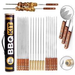 Make Your BBQ Kit - Skewers and Case