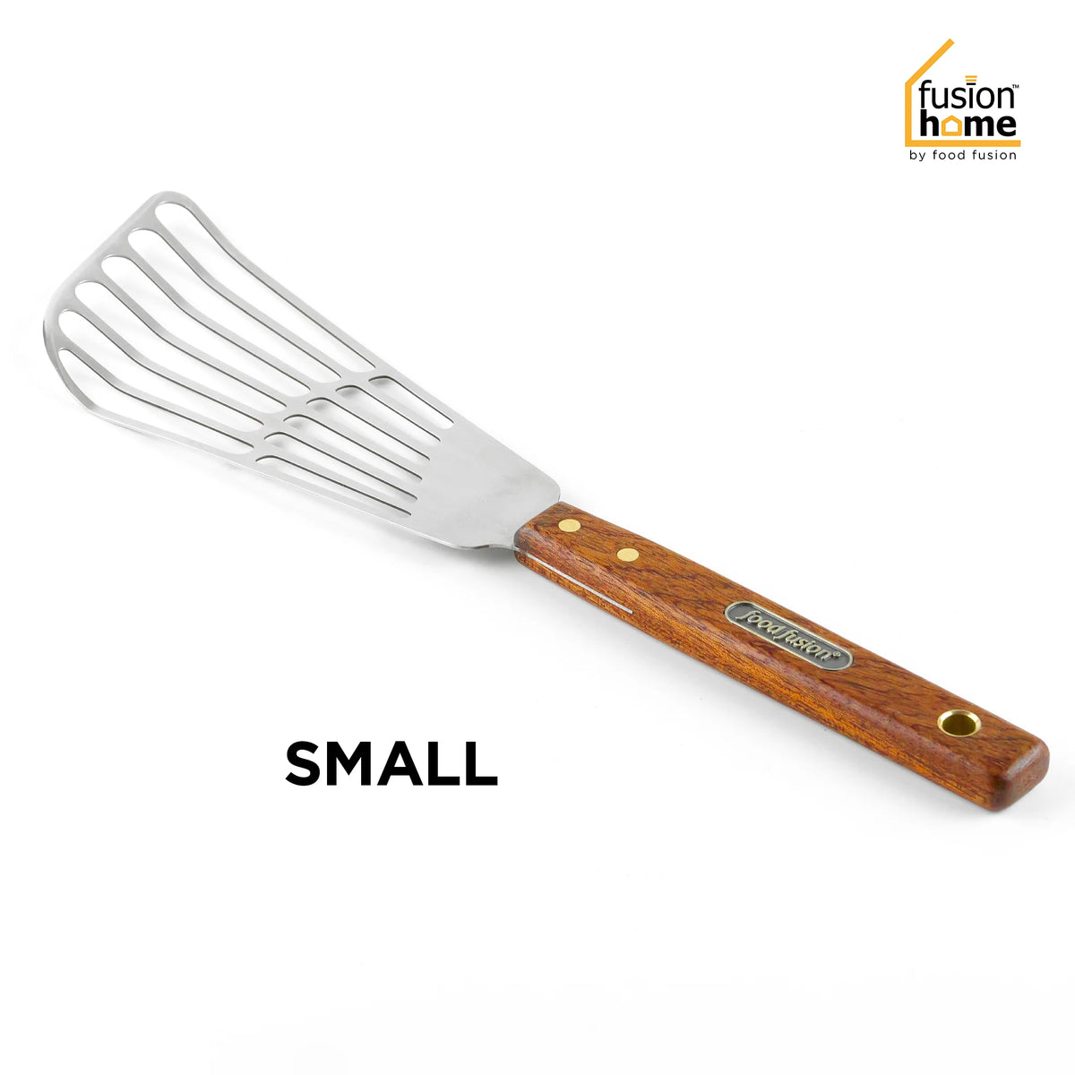 Fish Spatula / Multi Purpose Spatula - Stainless Steel with Wooden Handle